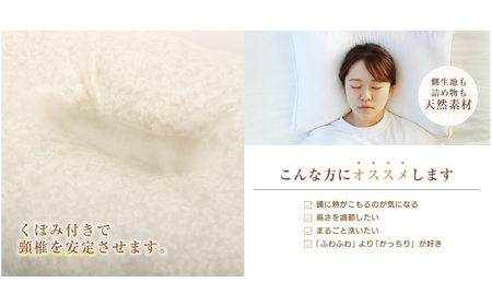 硬派の枕（硬めの枕 / 頸椎安定型）通気性抜群 枕 寝具 安眠 岐阜市 / MJファクトリー[ANIA003]