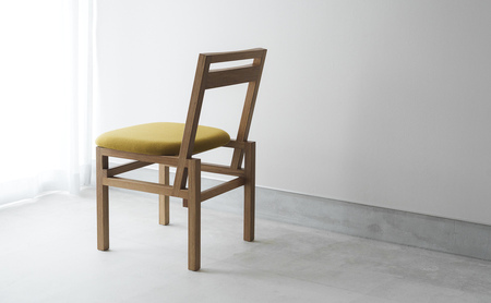SD02 / Yoh Chair | 家具 インテリア 椅子 イス チェア ダイニングチェア オフィスチェア アームレス コンパクト おしゃれ 小野市 マスタードイエロー