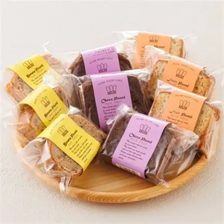 お菓子詰め合わせ セット(人気 パウンドケーキ 3種類×6コ)＜北海道のおすすめスイーツセット ＞_詰め合わせ セット パウンドケーキ 人気 クランツ国誉店 スイーツ スィーツ 焼菓子 個包装 小分け お土産 スイーツ ケーキ 冷蔵 プレゼント デザート 菓子 贈答用 贈答品 北海道 釧路町 釧路超 特産品 _【配送不可地域：離島】【1108582】