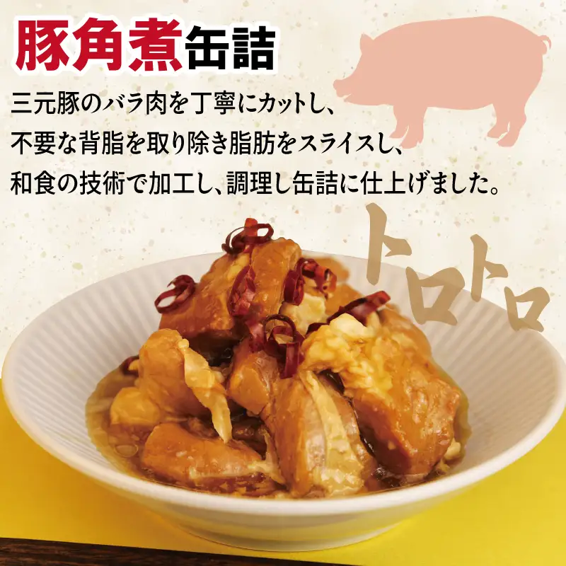 豚角煮缶詰 6缶セット