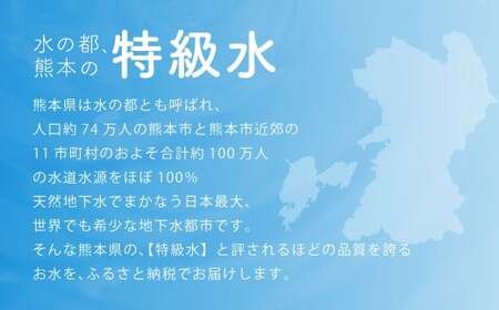 熊本 の おいしい お水 阿蘇山 天然水 330ml × 24本 （ 1ケース ） 水 特級水 飲料 飲み物 ドリンク ミネラルウォーター ケース 天然 九州 熊本県 阿蘇