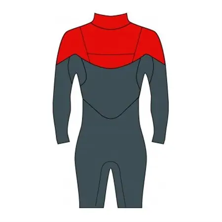 【春夏用】SABALLER　ウェットスーツ　CHEST ZIP　LSスプリング　フルオーダー【1690829】