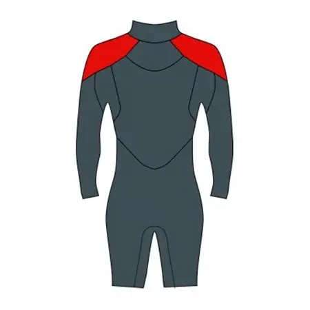 【春夏用】SABALLER　ウェットスーツ　BACK ZIP　LSスプリング　フルオーダー【1690834】
