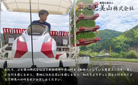 【予約受付】令和8年産 新米 にじのきらめき 10kg 美山町産 こと美山米