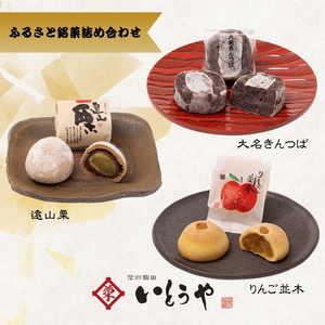 ふるさと 銘菓 詰め合わせ （ 12個入 ）| 菓子 和菓子 職人 老舗 詰め合わせ セット 栗 りんご きんつば 和 スイーツ デザート 手土産 長野県 飯田市