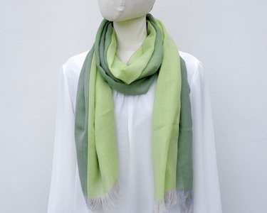 ストール　富士桜工房　KASANE（若草花）