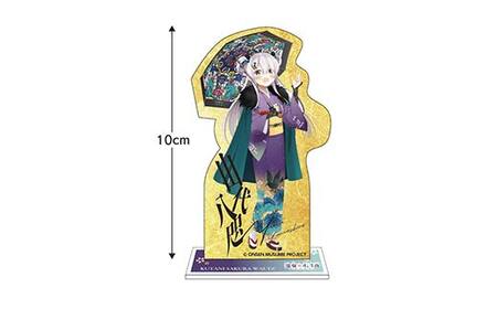 金箔アクリルスタンド 温泉むすめ 山代八咫 加賀彩傘Ver. ご当地キャラ 山代温泉 加賀温泉 インテリア コレクション F6P-3128