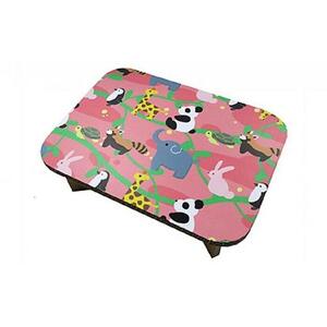 ＃ｔａｂｌｅ　どうぶつさんたち（ぴんく）　超軽量 組立式ダンボール製テーブル