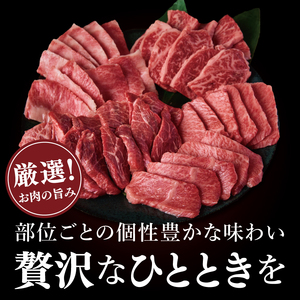 常陸牛5種焼肉セット希少部位入り（４～５人前１kg)（NW-13）