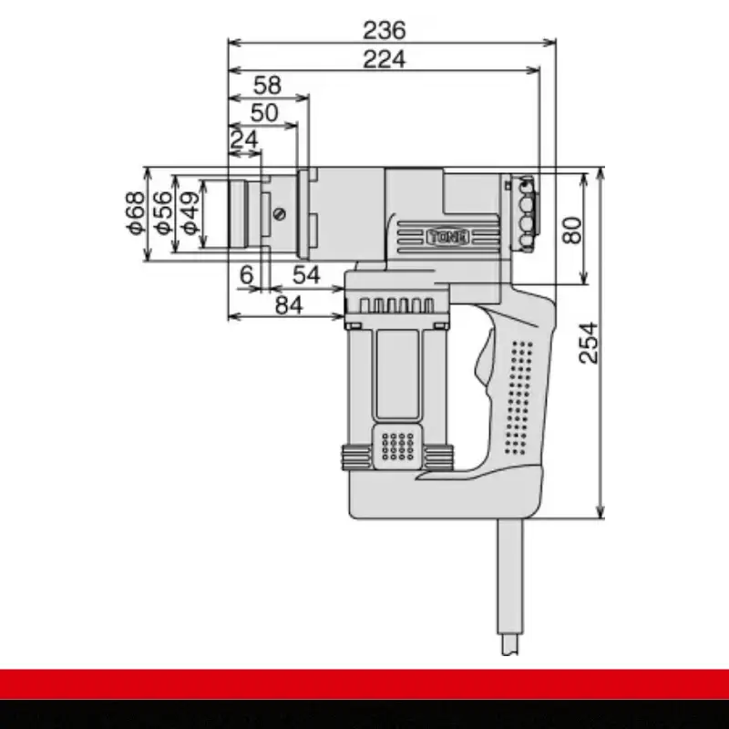 1次締め専用レンチ建方1番(トルシアボルト用) GKS501 15001-40000065