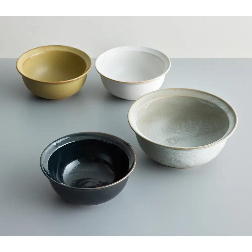 Tableware Deep Bowl Rimペアセット14cm 霞