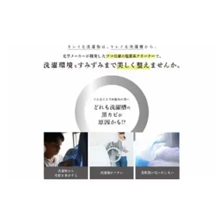 WASHMANIA 洗濯槽クリーナー 200g (1回分) ×3個入【1695680】