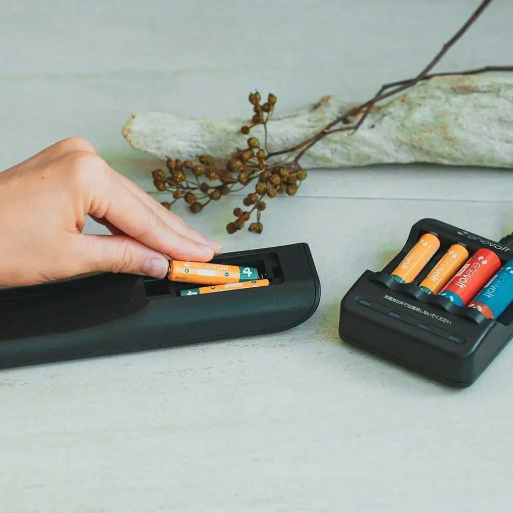 【enevolt】 充電池 950mAh 単4 エネボルト 12本セット 【1年間保証】 EV95012