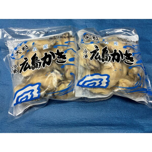 宮島が育んだ冷凍むき身600g+牡蠣殻マグネット＆キーホルダー