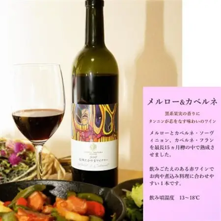 信州たかやまワイナリーの赤ワイン・白ワイン2本セット(メルロー＆カベルネ、シャルドネ)【配送不可地域：離島】【1402296】
