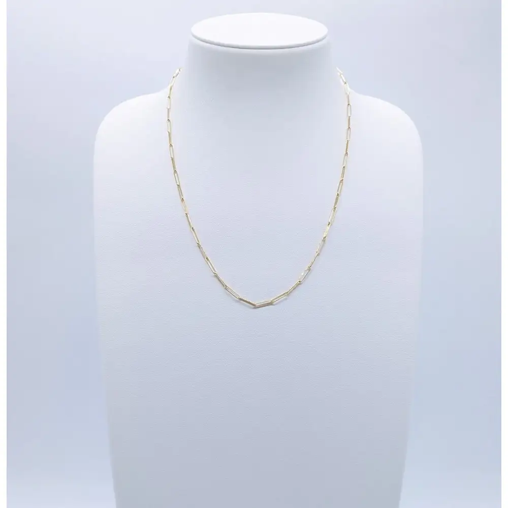 【18金イエローゴールドネックレス ミロワールS 50cm】｜ネックレス 富山市 山森製鎖 ジュエリー アクセサリー