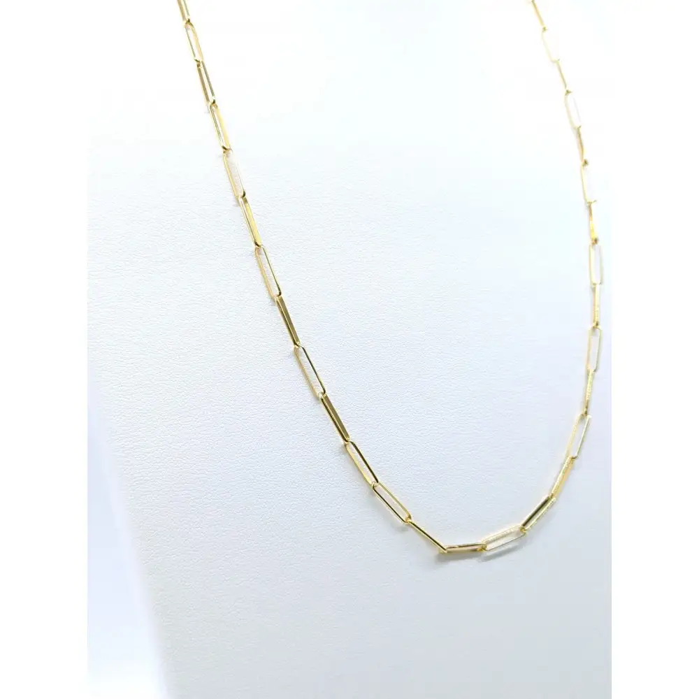 【18金イエローゴールドネックレス ミロワールM 60cm】｜ネックレス 富山市 山森製鎖 ジュエリー アクセサリー