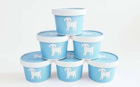 やぎミルクの生ソフトクリームアイス 6個セット 北のハイグレード食品 アイス デザート スイーツ 菓子 食品 F6S-602