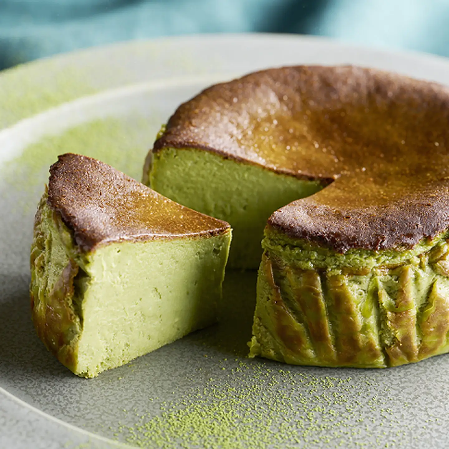 嬉野抹茶バスクチーズケーキ：A080-002