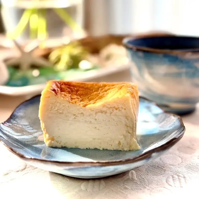 極上とろ生チーズケーキ プレーン＆抹茶｜チーズケーキ