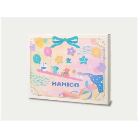 歯科医師が設計したベビーハブラシ　HAMICO (キッズハブラシ12本セット)【プレゼントにも】【1697175】