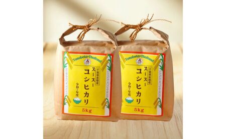お米 千葉県市原市 スースーコシヒカリ 10kg (5kgx2) 米 コメ 白米 コシヒカリ こしひかり ふっくら 甘み 上品な香り 冷めても美味しい 市原市 千葉県