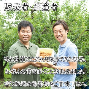 【1281】紀州南高梅　優梅　850ｇ