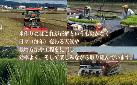 【射水市】【射水の美味しいお米】R8年産 百姓一家のコシヒカリ 10kg（5kg×2）【精米】 ※2026年10月～発送