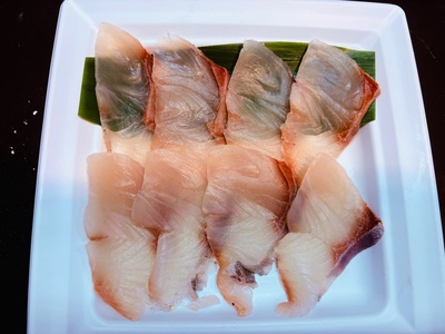 [ととパッチョ] 相模湾の天然カンパチ 計320g (80g×4袋)《手軽にカルパッチョができるお魚スライス真空パック －80℃旬間凍結品》 [0919]