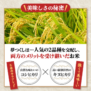 4J1 夢つくし(精米) 福岡県産ブランド米 5kg