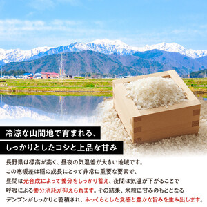 【大町市】美麻村の美麻米 10kg（5kg×2）（令和7年産）