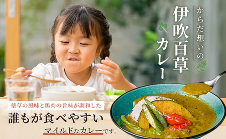 カレー 伊吹百草 チキンカレー 200g 9個 レトルト 鶏肉 チキン レトルトカレー ご当地カレー 肉 便利 食品 惣菜 簡単調理 薬草 お取り寄せ いびはる商舎 送料無料 岐阜県 揖斐川町