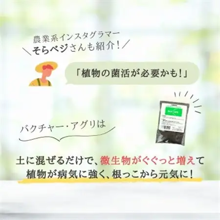 【微生物で土がよみがえる自然派土壌改良材】バクチャーアグリ1000ml～業務用～【1691080】