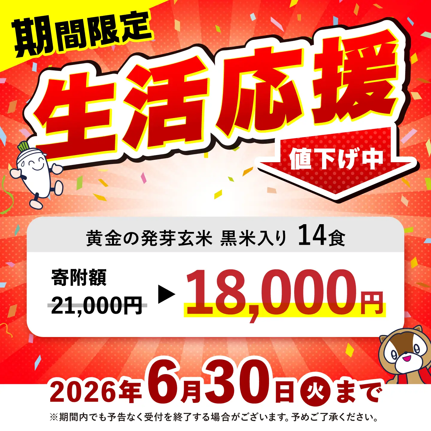 期間限定価格 パックご飯 玄米 125g×14食 [CGV002] 米