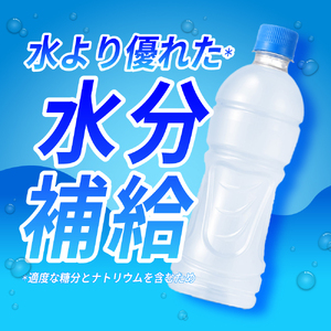 【3ヶ月定期便】アクエリアス ラベルレス 500mlPET×24本｜コカ・コーラ 飲料 ドリンク 飲み物 スポーツドリンク スポドリ 北海道 札幌市