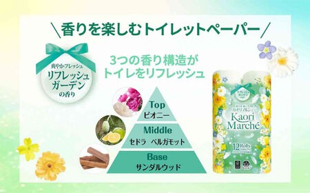 ダブル グリーン トイレットペーパー 96ロール / トイレットティシュー 日用品 香り 匂い スピード配送 / 佐賀県  [41AHAA003]