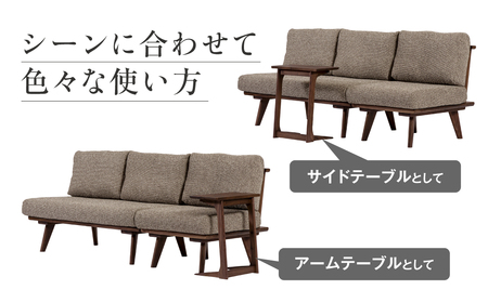 サイドテーブル JAV-ST1135W / テーブル リビング ダイニング 寝室 に / 机 無垢材 ウォールナット ナチュラル 木製 デザインテーブル 簡易 物置 パソコン 北欧 おしゃれ シンプル 木製テーブル 木製机 送料無料 飛騨市