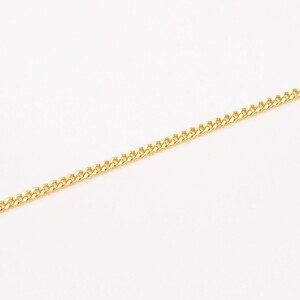 K24 2面シングル喜平ネックレス10g 造幣局検定マーク入り　HO-000131