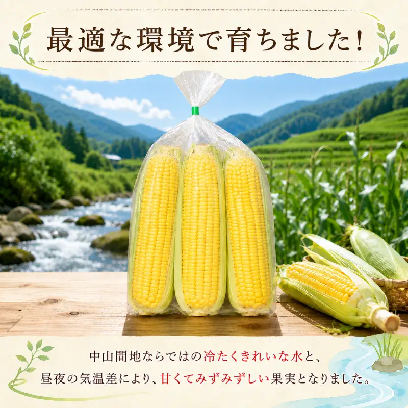 【 2026年産 】 5kg スイートコーン 朝採り  ゴールドラッシュ とうもろこし スイートコーン