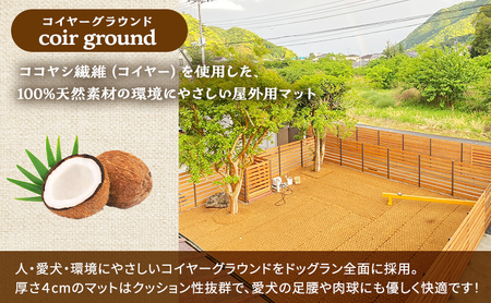 MARUMARUDOGS ドックラン 3時間利用券 1時間×3枚セット 人1人＋犬1頭 チケット 犬 ペット 体験 施設 施設利用券 ラン コイヤーグラウンド 天然素材 静岡県 河津町