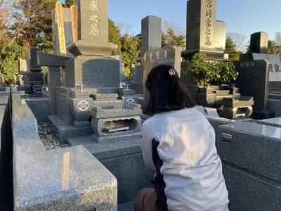 【千葉市平和公園】墓所管理代行サービス（年4回コース）芝生墓地 お墓 管理 確認 代行 サービス 写真付 墓石清掃 献花 お花 お線香 お供え 雑草除去 草むしり 千葉 千葉市