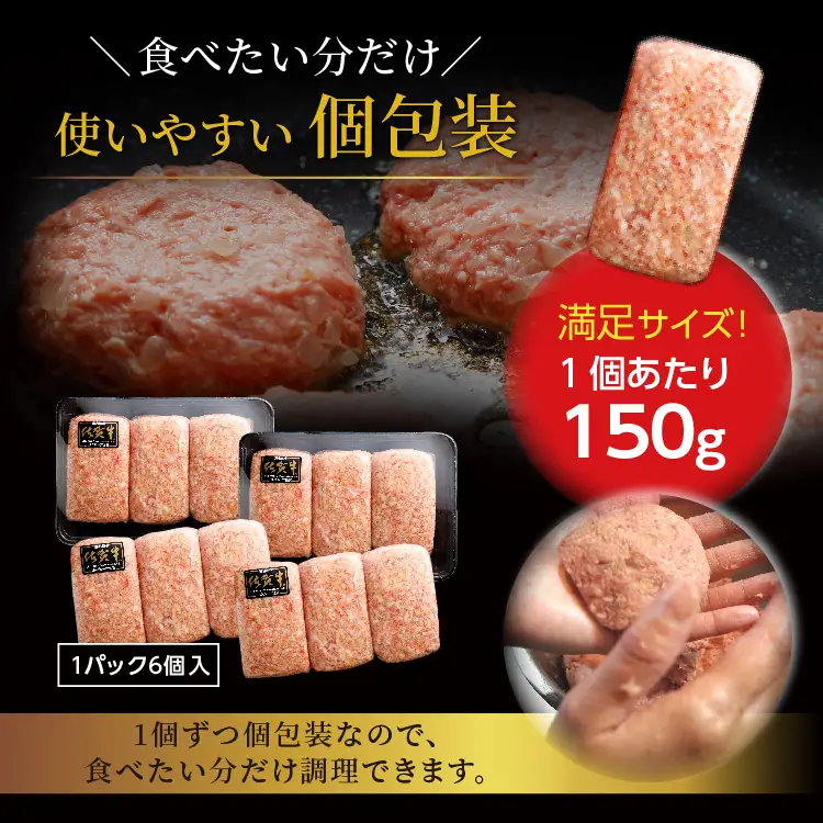 佐賀牛 れんこん入り ハンバーグ _b-494