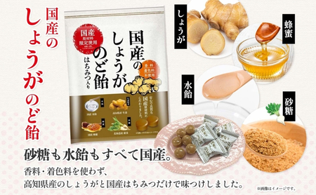 加藤製菓 国産しょうがのど飴 70g×7袋 飴 あめ キャンデイー 個包装 国産 日本産 素材の味 素材 ジンジャー 甜菜糖 ショウガ 生姜 酸味 まろやか 優しい味わい 持ち歩き お取り寄せ 送料無料 愛知県 あま市