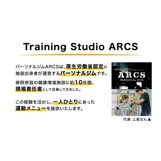 パーソナルトレーニング チケット 4回分