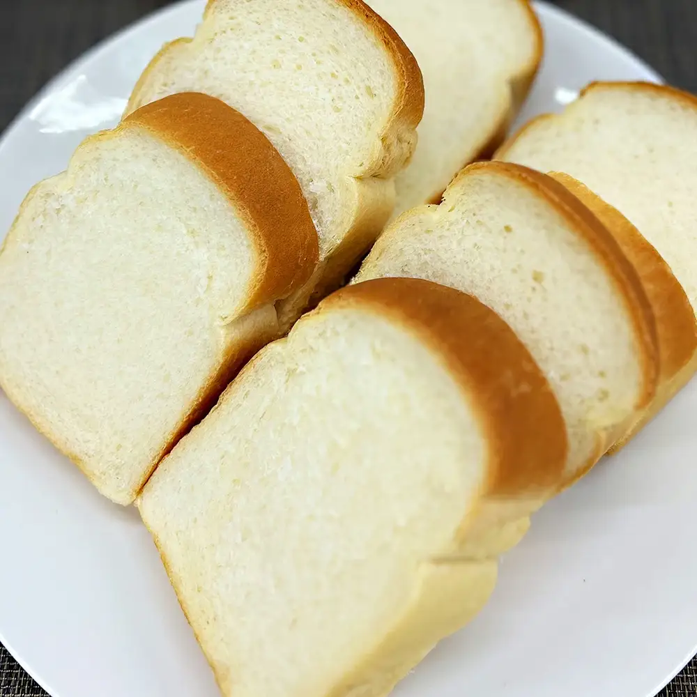 白神こだま酵母食パン（5本）　【45P3003】