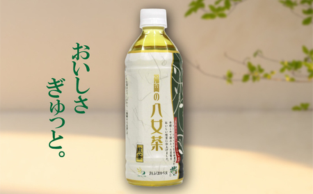 八女茶 煎茶ペットボトル 500ml×24本| お茶 清涼飲料水 SWE