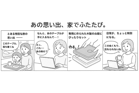 テーブル 走る風の記憶 [3267]