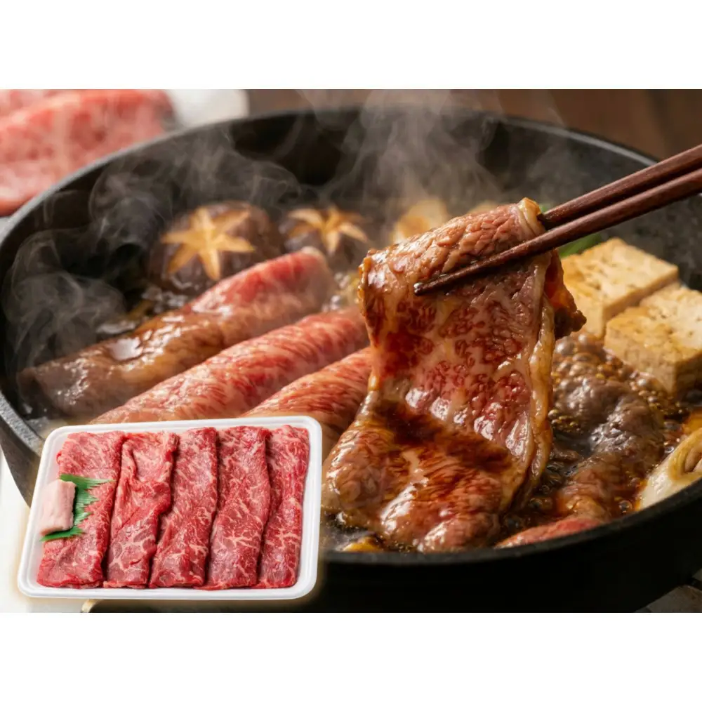 厳選黒毛和牛赤身スライス定期便12か月500g