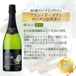 ワイン 岩の原スパークリングワイン 白 瓶内二次発酵 2本 （750ml） お酒 岩の原 酒 新潟 上越 最短3日で発送