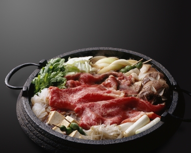 りんご和牛・信州牛　肩ロースすき焼き 約1.6kg(約550g×3パック)